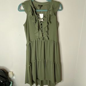 Cupio • Sz S Sage Green Dress NWT